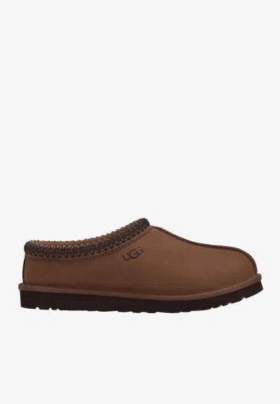 Ugg Tasman Ii Nubuck Slippers In Brown