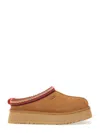 Ugg 40mm Tazz Shearling Platform Loafers In Brown