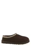 Ugg Tasman Cocoa-coloured Eather Slip-ons In Brown