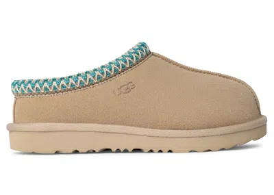 Pre-owned Ugg Tasman Ii Slipper (kids) Sneakers In Driftwood/white Pepper