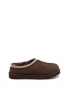 Ugg Tasman Cocoa-coloured Eather Slip-ons In Brown
