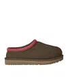 Ugg Low-profile Clog With Braid And Shearling Lining In Brown