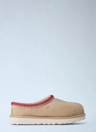 Ugg Tasman Suede Slippers In Neutral