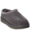 Ugg Tasman Ii Suede Slipper In Gray