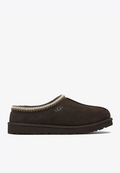 Ugg Tasman Ii Suede Slippers In Brown