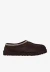 Ugg Tasman Cocoa-coloured Eather Slip-ons In Brown