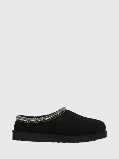 UGG UGG TASMAN II SUEDE SLIPPERS WITH WOOL LINING AND CONTRAST STITCHING