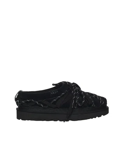 Ugg Tasman Lace Slipper In Black