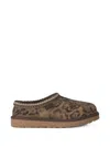 Ugg Tasman Leopard-print Mules In Multi
