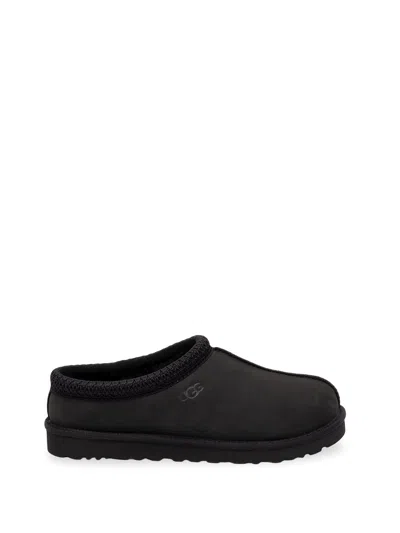 Ugg Tasman Ll Nubuck Slippers In Black