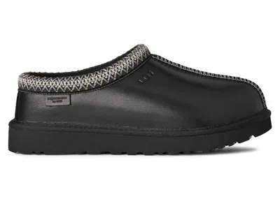 Pre-owned Ugg Tasman Lthr Regen Slipper (women's) Sneakers In Black