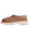 Ugg Tasman Lug Suede Mules In Brown
