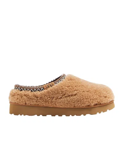 Ugg Tasman Maxi Curli Slippers In Brown