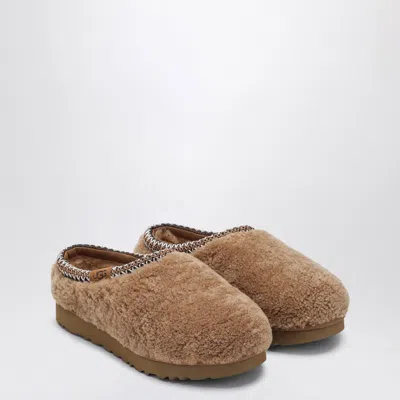 Ugg Tasman Maxi Curly Chestnut-coloured Slipper In Brown