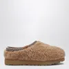 Ugg Tasman Maxi Curly Chestnut-coloured Slipper In Brown
