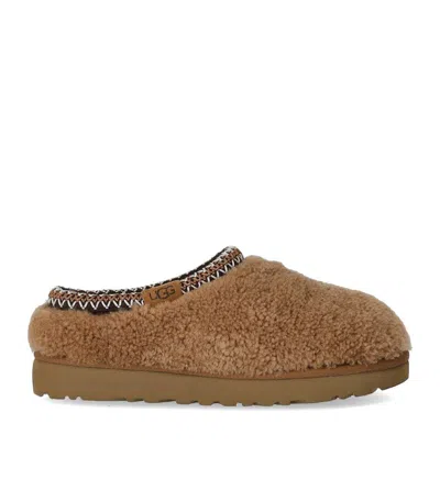 UGG UGG TASMAN MAXI CURLY CHESTNUT SLIPPER