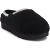 Ugg ® Tasman Maxi Curly Genuine Shearling Slipper In Black