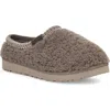 Ugg ® Tasman Maxi Curly Genuine Shearling Slipper In Gray
