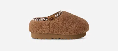 Ugg ® Tasman Maxi Curly Sheepskin Slippers In Chestnut In Brown