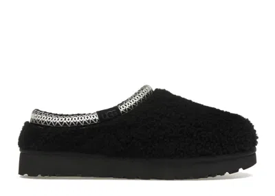 Pre-owned Ugg Tasman Maxi Curly Slipper (women's) Sneakers In Black