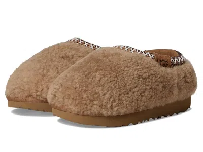 Ugg Kids' Tasman Maxi Curly (toddler) Girls Shoes Chestnut : 7 Toddler M, Faux Fur In Brown