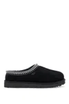 Ugg Womens Black Tazz Platform Shearling-lined Suede Slippers Eur 36 / 3 Uk