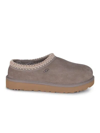 UGG UGG  "TASMAN" MULES MADE OF CAMEL-COLORED SUEDE