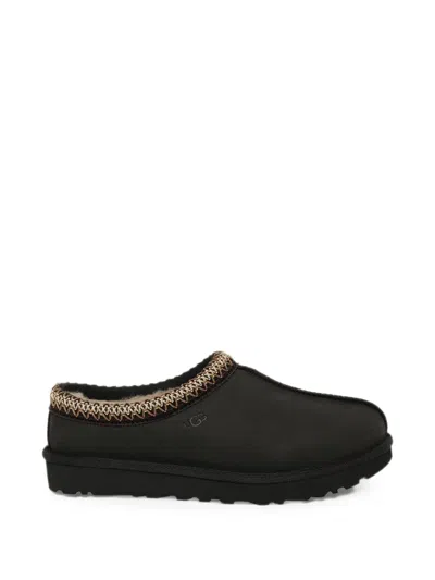 Ugg Tasman Nubuck Loafers In Black