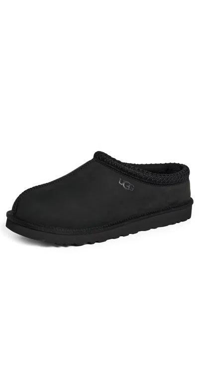 Ugg Tasman Nubuck Slippers Black