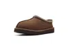 Ugg Tasman Dark Chestnut Slippers In Brown