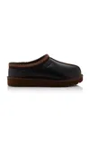 Ugg Tasman Regenerate Leather Slippers In Brown
