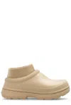Ugg Tasman X Sherpa And Rubber Slides In Beige