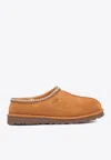 Ugg Tasman Shaddy Suede Slippers In Orange