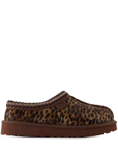 Ugg Tasman "caspian Burnt Cedar" Slippers