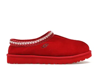 Pre-owned Ugg Tasman Slipper (women's) Sneakers In Samba Red