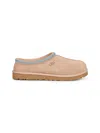 Ugg Tasman Beige Plaited Hem Mules In Suede Man In Neutral