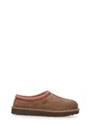 Ugg Low Slippers With Sheepskin Lining In Brown