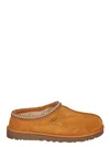 Ugg Men S Shaggy Suede Tasman Clogs Dark Apricot In Orange
