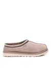 Ugg Tasman Suede Slippers In Black