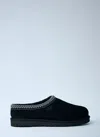 Ugg Tasman Suede Slip-on Mules In Black