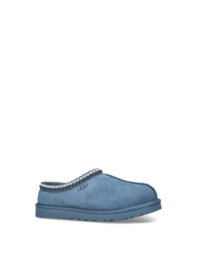 Ugg Tasman Suede Slippers In Blue