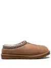 Ugg Tasman Shearling-lined Suede Slippers In Brown