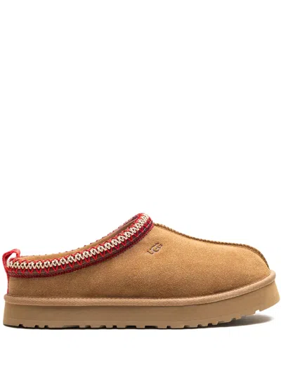 Ugg Kids' Tasman Suede Slippers In Brown