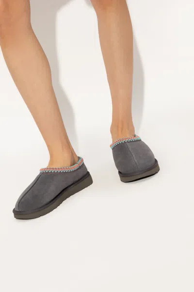 Ugg Tasman Ii Suede Slipper In Animal Print