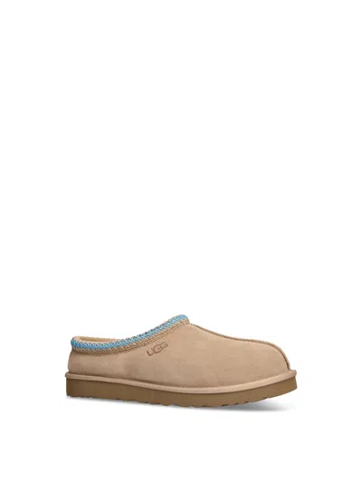 Ugg Tasman Suede Slippers Santorini In Bone