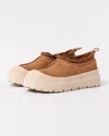 Ugg Tasman Weather Hybrid Chestnut Whitecap Slipper In Brown