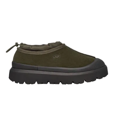 Pre-owned Ugg Tasman Weather Hybrid Slipper 'forest Night Black' In Green