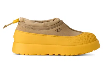 Pre-owned Ugg Tasman Weather Hybrid Slipper (kids) Sneakers In Mustard Seed/summer Wheat