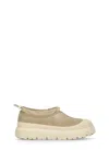 Ugg Slip-on Tasman Weather Hybrid In Pelle Scamosciata E Gomma Sabbia Uomo In Beige