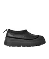 Ugg Leather Tasman Weather Hybrid Slippers In Black